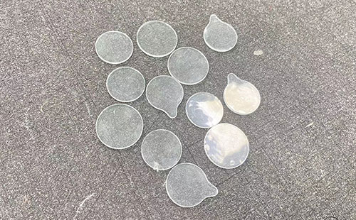 硅胶膜切割效果